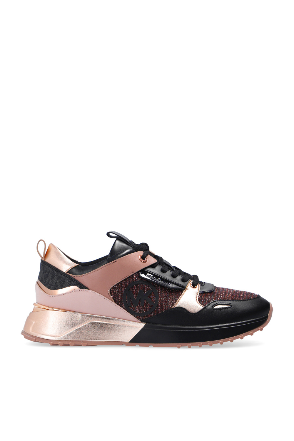 Michael kors rose hot sale gold tennis shoes